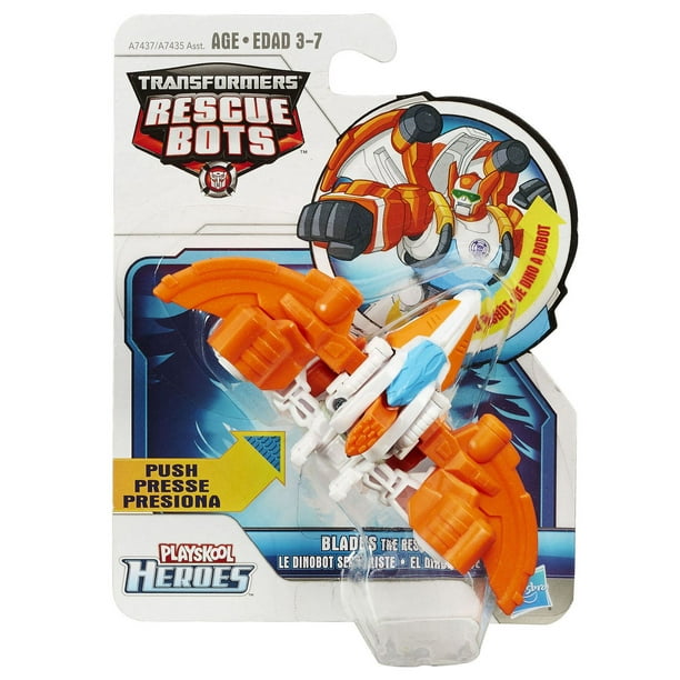 Playskool Transformers Rescue Bots  - Figurine de Blades le Dinobot secouriste