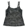 thumbnail image 4 of Krista Plus Women's Scoop Neck Double Straps Tankini Swim Top, 4 of 7