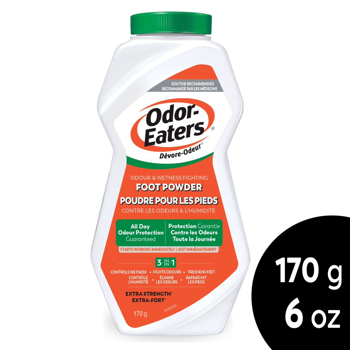 Dévore-Odeur® Poudre pour pieds par Blistex