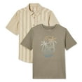 thumbnail image 1 of George Boys' Woven Shirt 2-Piece Set, 1 of 2