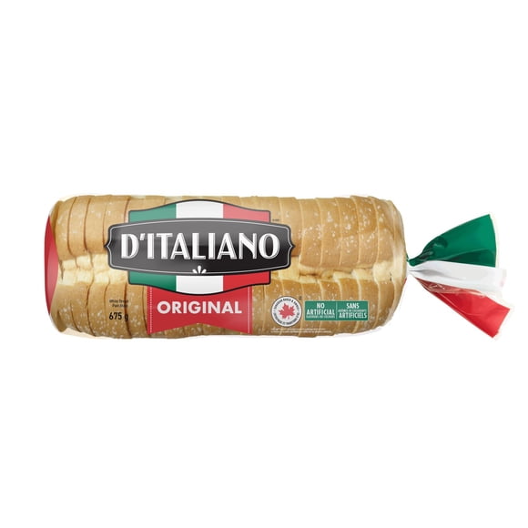 D'Italiano® Thick Slice Original White Bread, 675 g