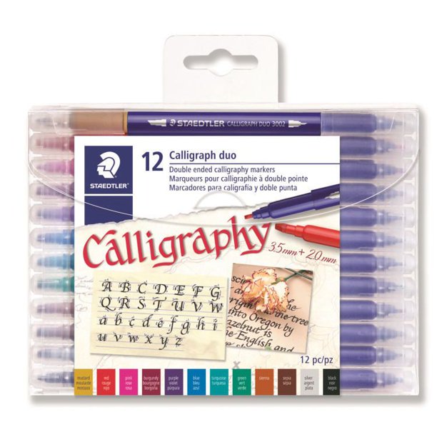 Staedtler Calligraph Double Ended Markers Walmart.ca