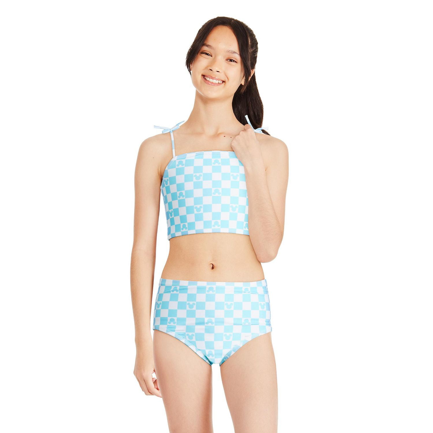 Disney Girls' Minnie Mouse Swim 2-Piece Set, Sizes XS-L