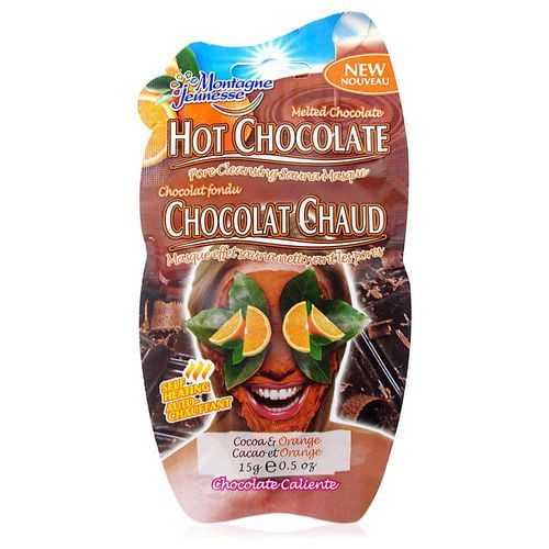 Montagne Jeunesse Chocolat Chaud Masque Effet Sauna Nettoyant Les Pores. (15g)