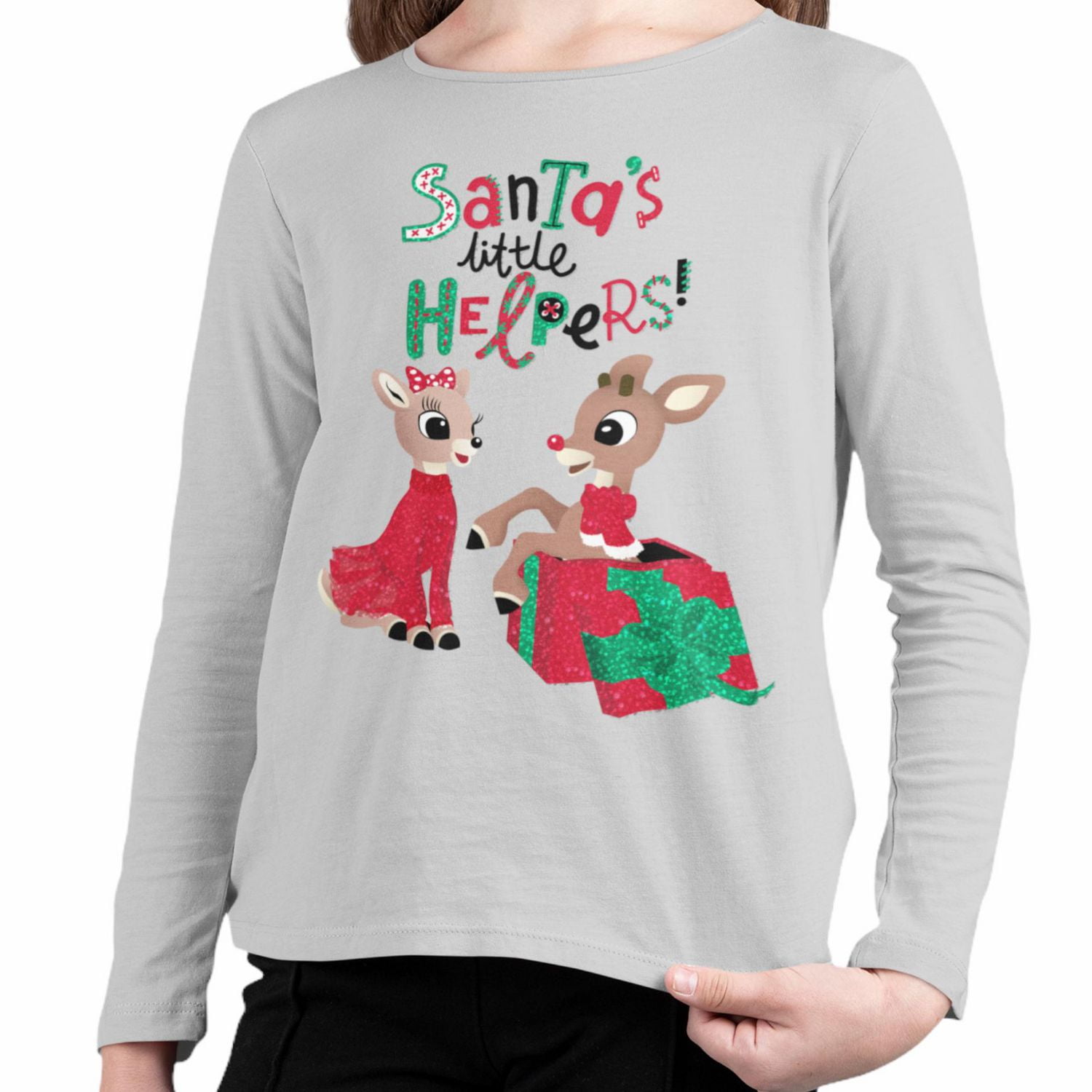 Rudolph, the Red Nosed Reindeer Toddler girls long sleeve t-shirt