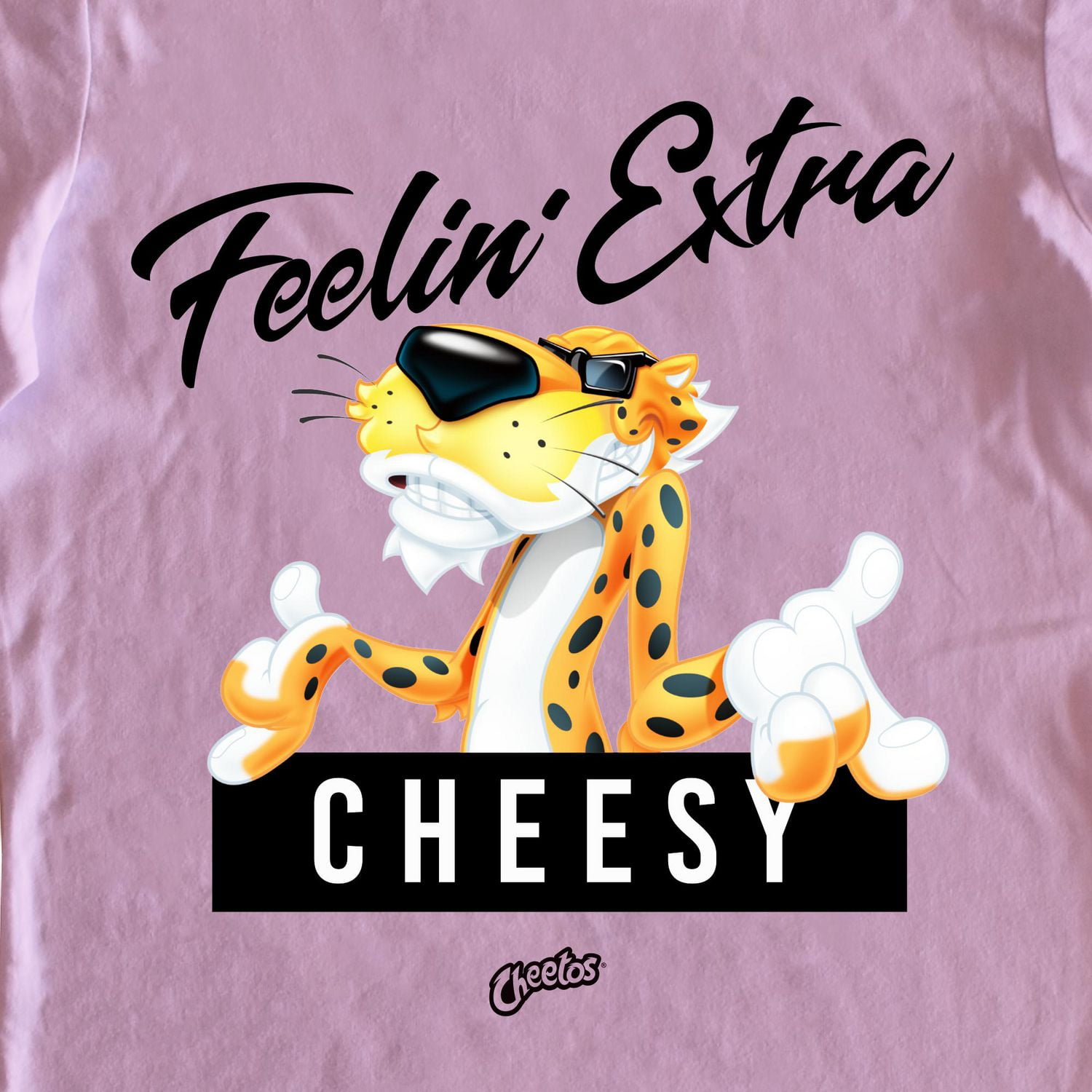 T-shirt à manches courtes Cheetos Feelin Extra Cheesy pour femme Tailles: TP-TG