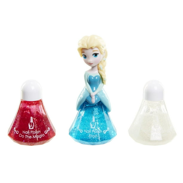 Ensemble de maquillage Little Kingdom Frozen de Disney - Vernis à ongles d'Elsa
