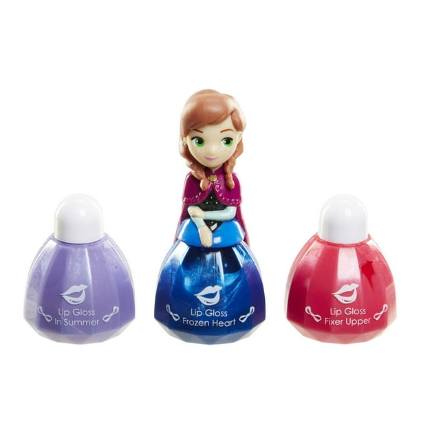 Ensemble de maquillage Little Kingdom Frozen de Disney - Brillant à lèvres d'Anna