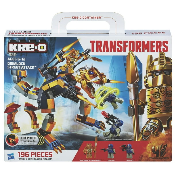 KRE-O Transformers L'ère de l'extinction - Jeu Grimlock Attaque urbaine