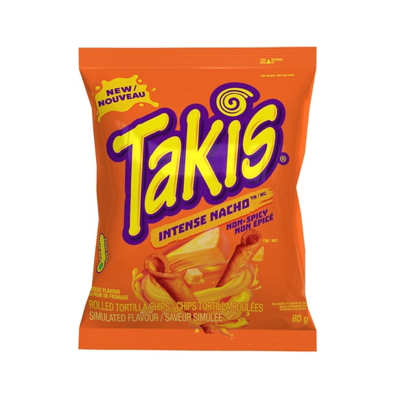 Croustilles de tortilla au fromage TakisMD Intense NachoMC