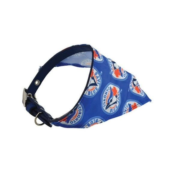 Silverpaw Toronto Blue Jays Official Bandana Collar Small