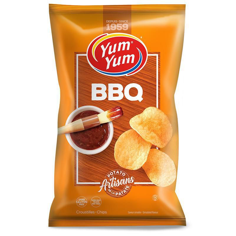 Yum Yum BBQ Flavoured Chips Walmart Canada