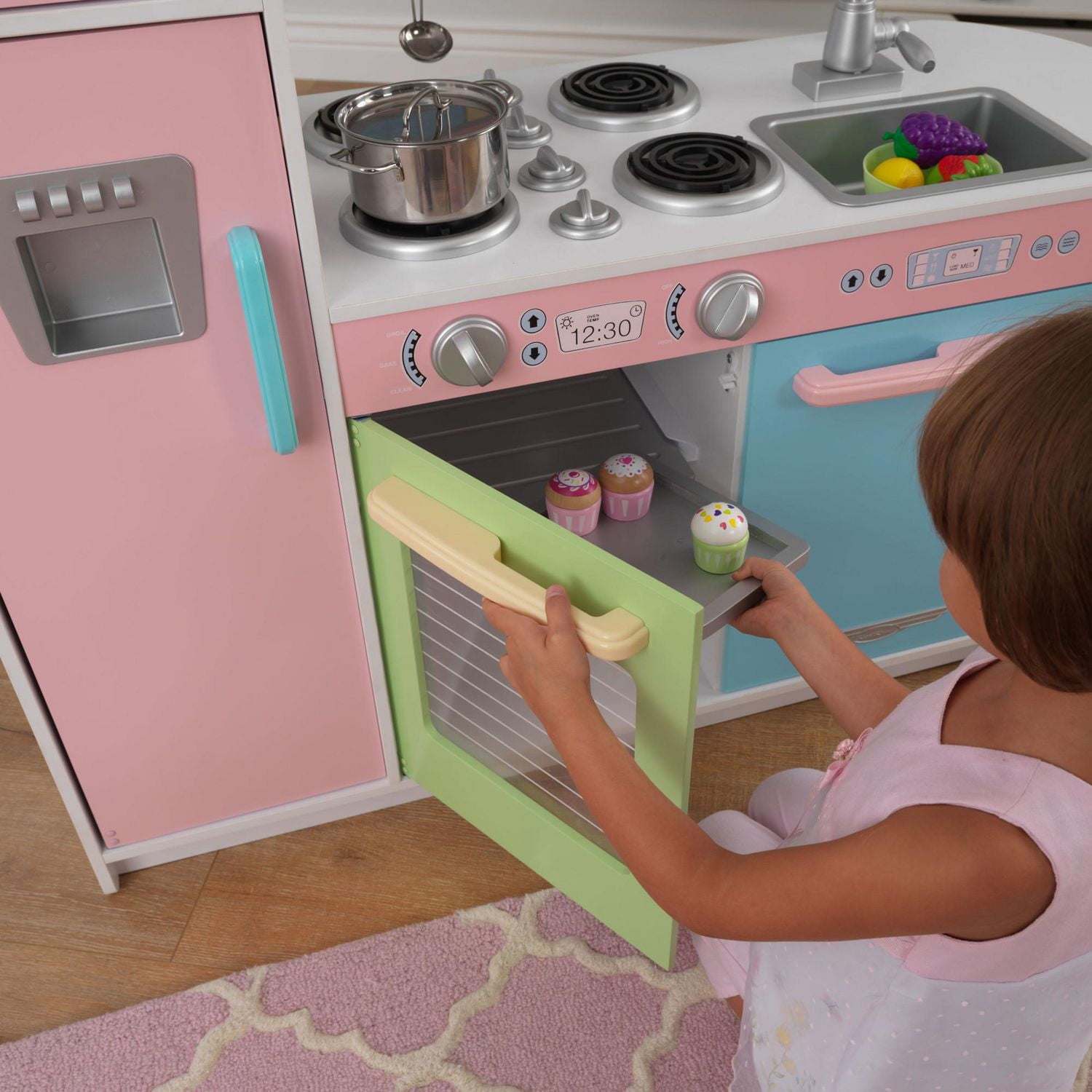 Kidkraft uptown pastel play hot sale kitchen