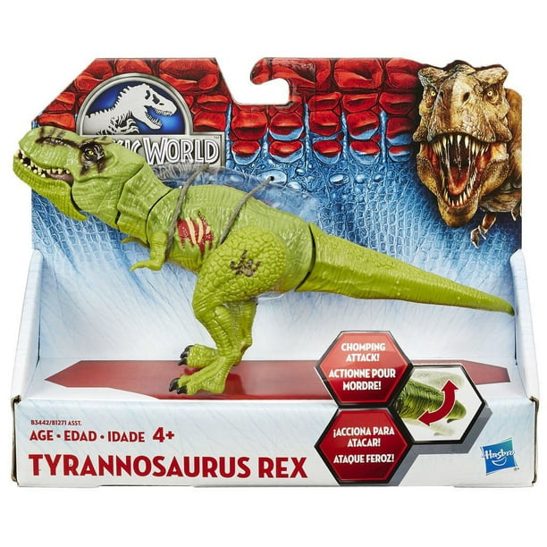 Jurassic World Bashers & Biters - Figurine de tyrannosaure