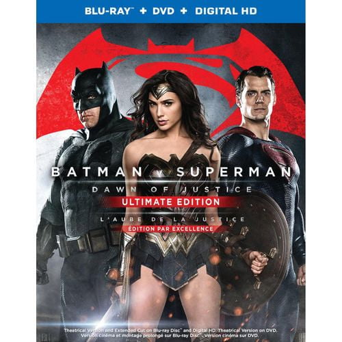 Batman vs Superman : L'Aube de la justice (Blu-ray + DVD + HD Numérique) (Bilingue)