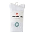 thumbnail image 1 of Airwalk Girls' Crew Socks 3-Pack, 1 of 5