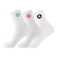 thumbnail image 3 of Airwalk Girls' Crew Socks 3-Pack, 3 of 5