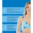 thumbnail image 4 of Bestform 9706238 Patterned Wireless Cotton Bra with Light Padding, 4 of 7