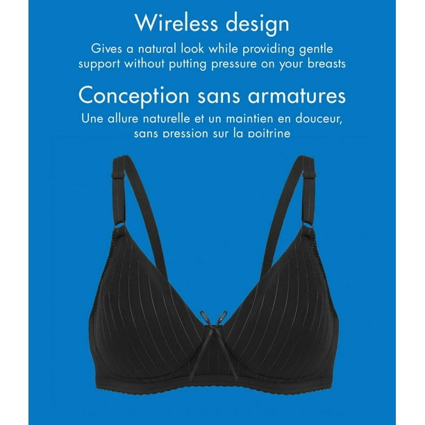 Kit Undergarments - Comfortable Wireless Organic Cotton Bras