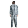 thumbnail image 3 of George Men's Notch Collar Pajama 2-Piece Set, 3 of 6