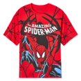 thumbnail image 3 of Marvel Men's Drop Shoulder Spider-Man Tee, 3 of 3