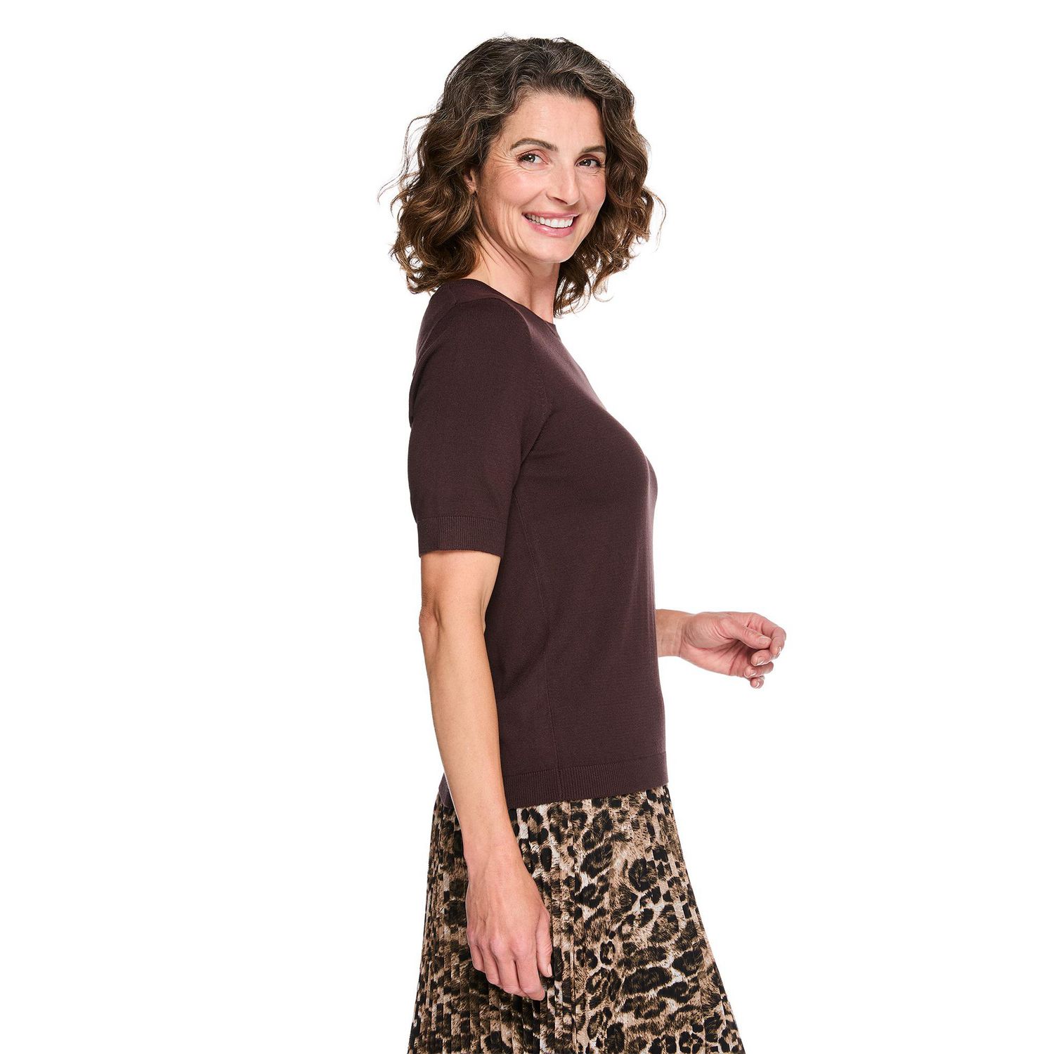Chandail à manches courtes Iyla pour femmes