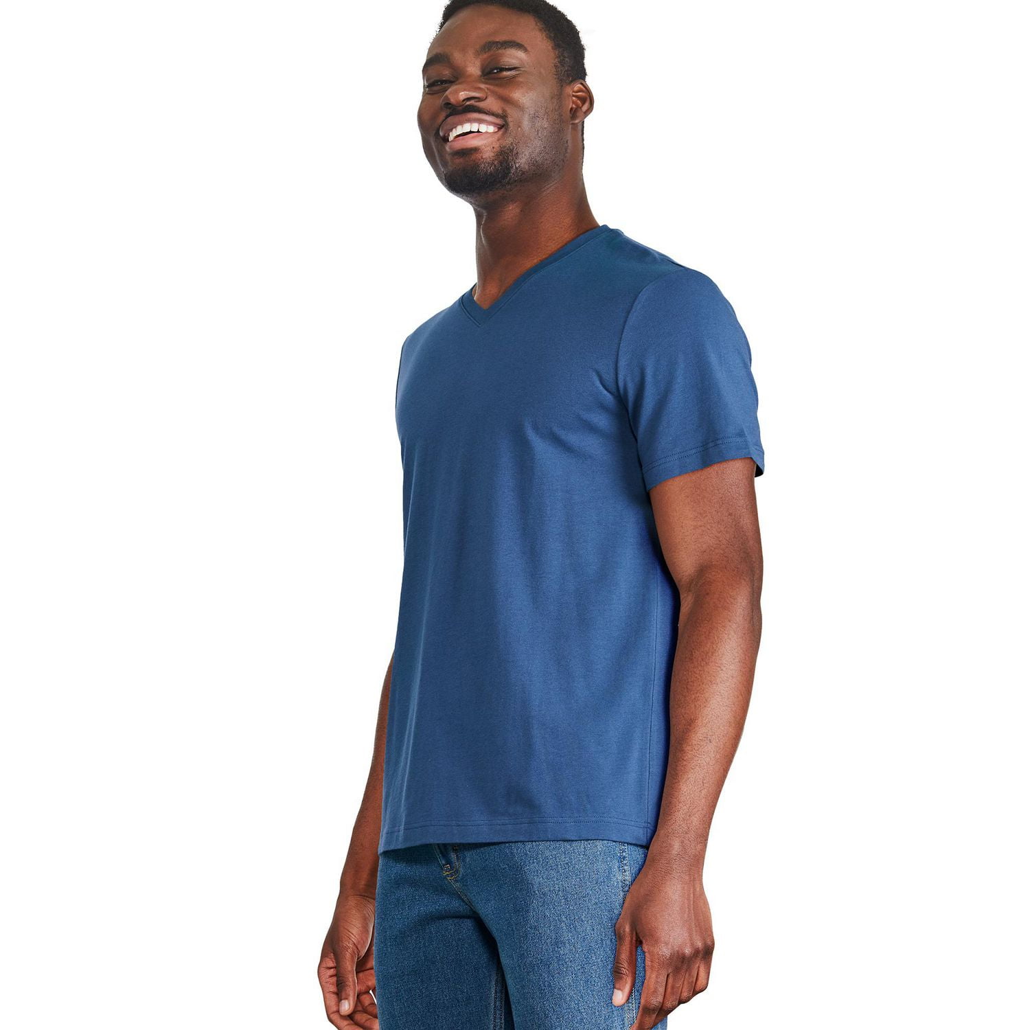 George Men's Stretch V-Neckline Tee