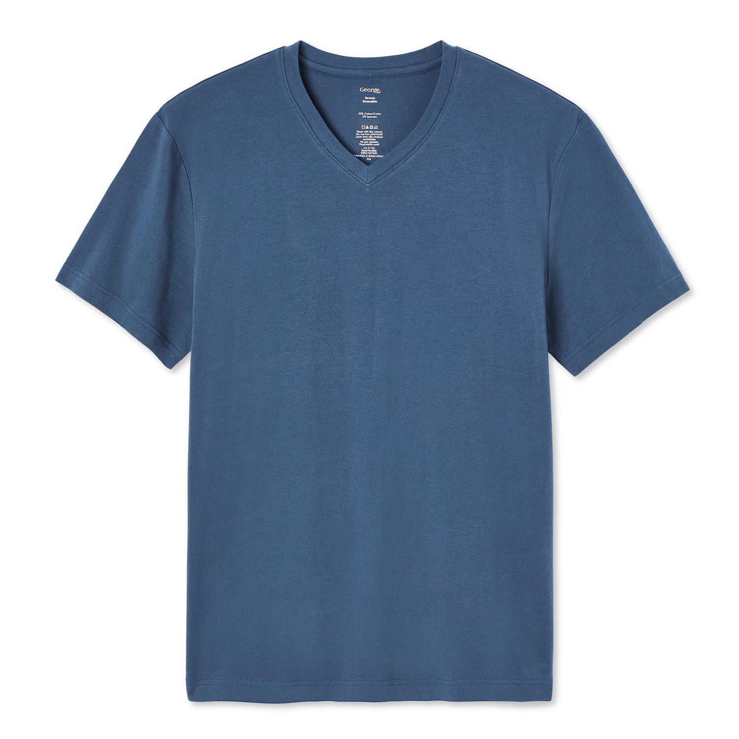 George Men's Stretch V-Neckline Tee