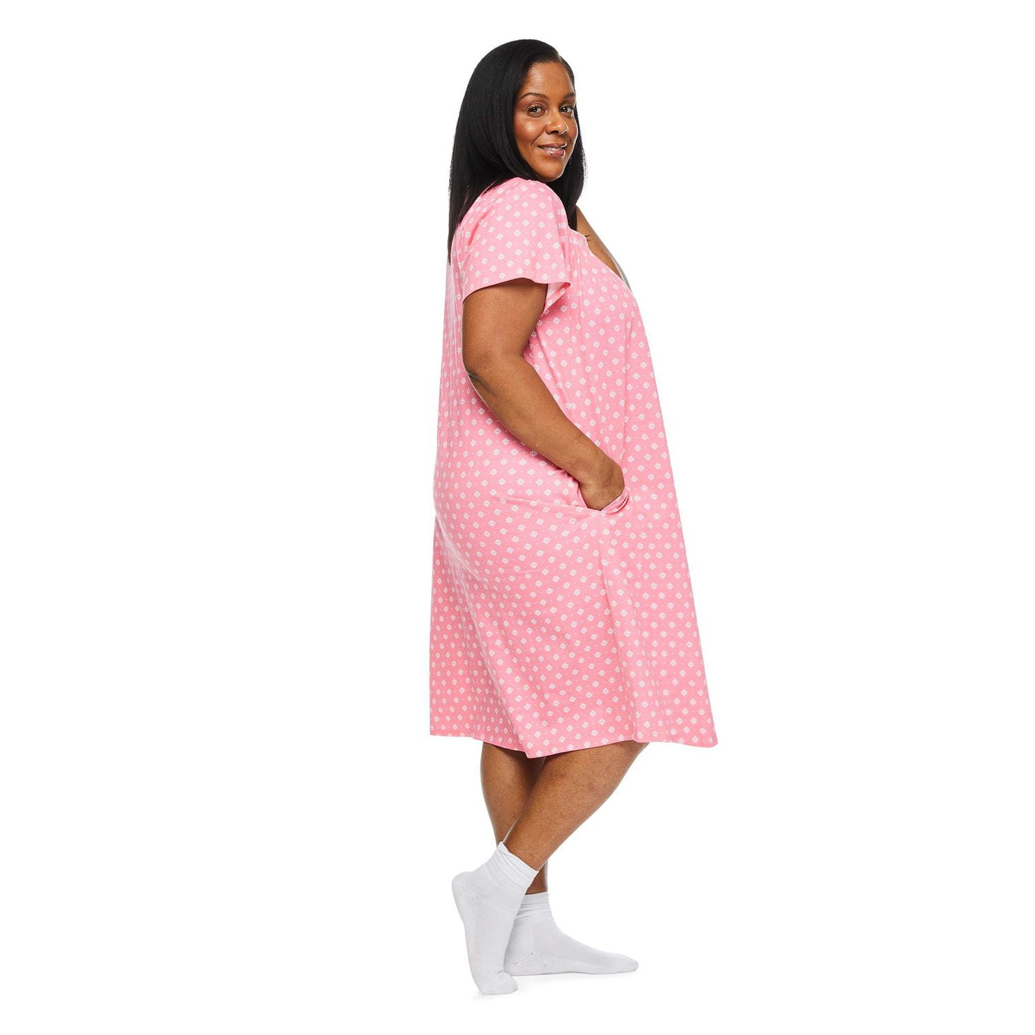 Iyla Women's Plus Scoop Neckline Gown, Sizes 1X-4X