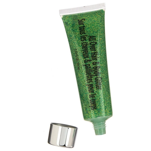 Halloween Beauty Essentials Cosmetics All Over Green Hair & Body