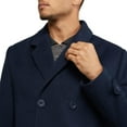 thumbnail image 5 of Mexx Men’s Double Breasted Melton Peacoat Jacket, 5 of 5