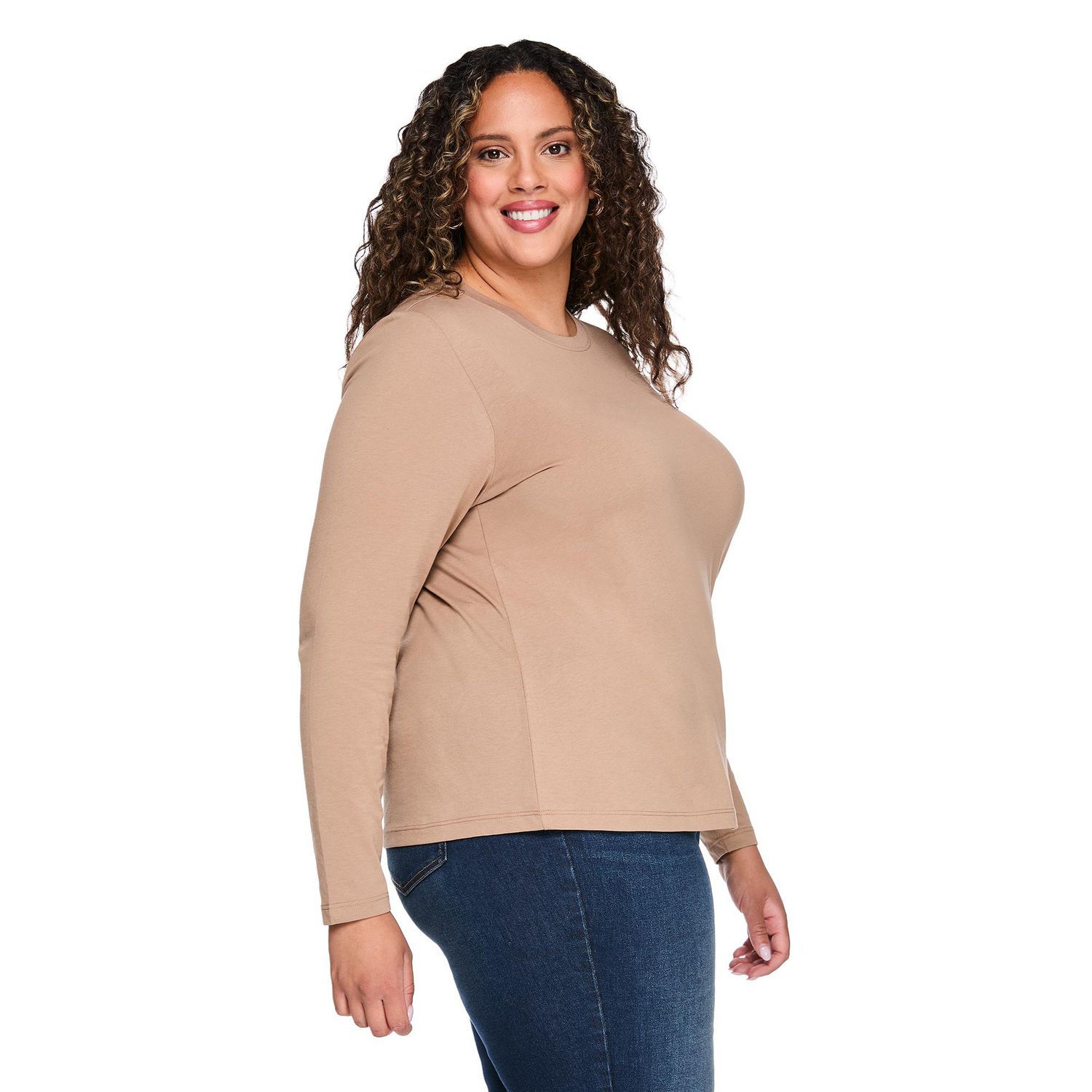 T-shirt à manches longues Lane Bryant Plus pour femmes