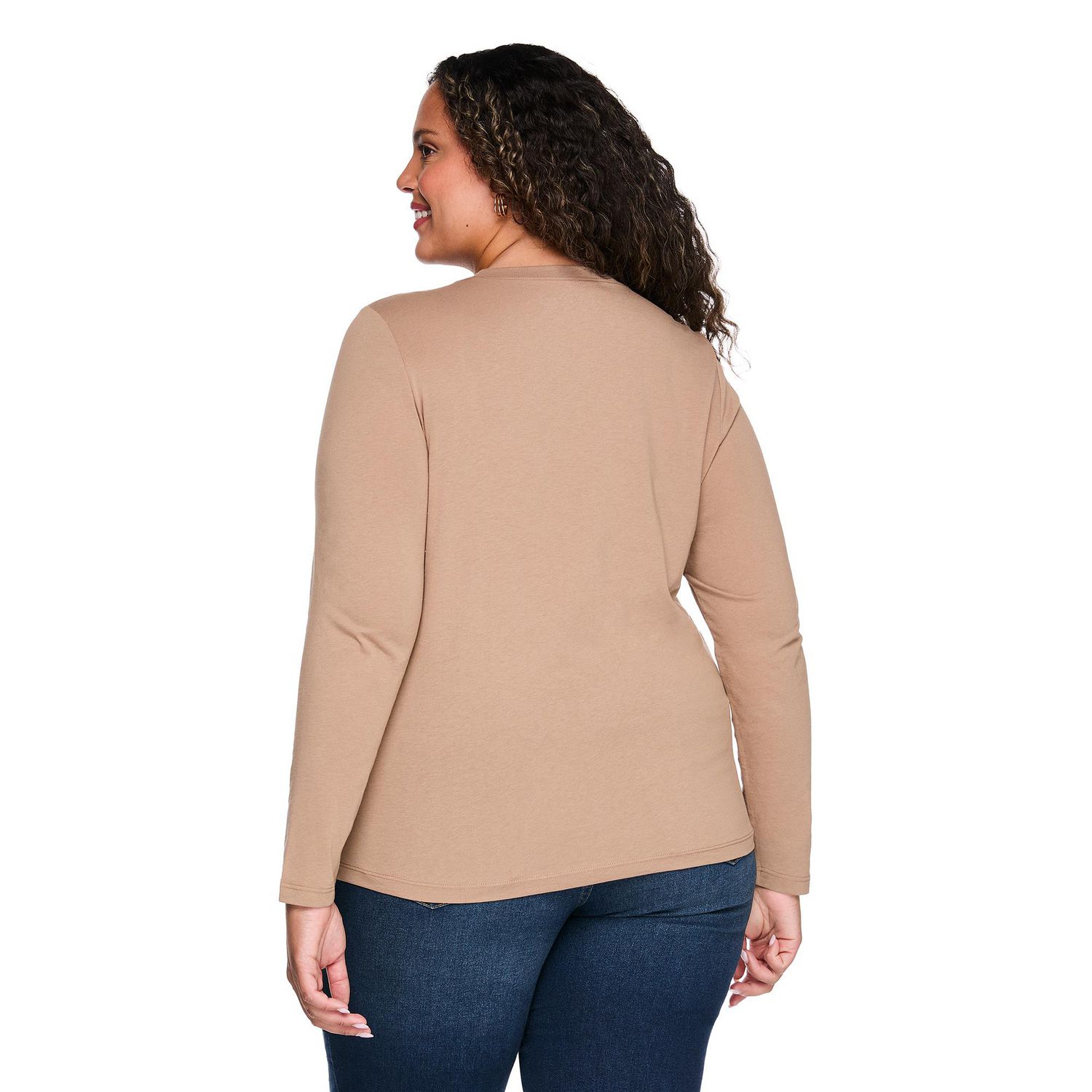 T-shirt à manches longues Lane Bryant Plus pour femmes