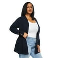 thumbnail image 2 of Cardigan ottoman Iyla Plus pour femmes, 2 of 6