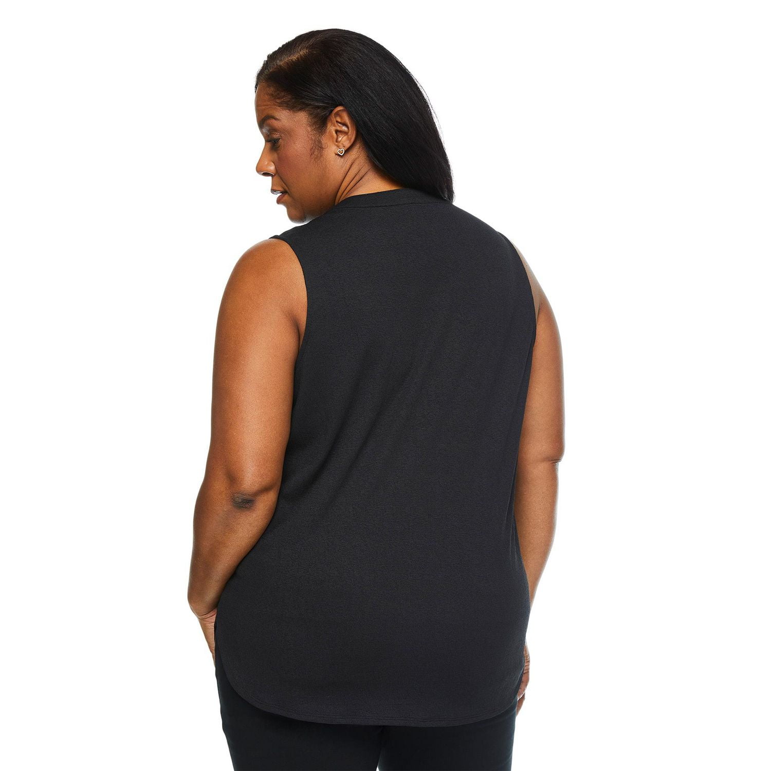 Iyla Women's Plus Crinkle Top