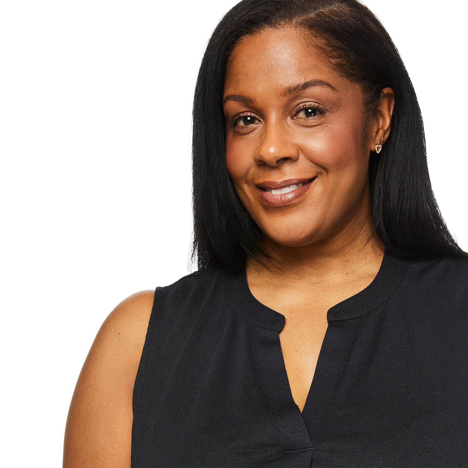 Iyla Women's Plus Crinkle Top