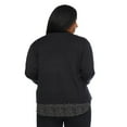 thumbnail image 3 of Iyla Women's Plus Knit Shrug, 3 of 6