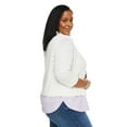 thumbnail image 2 of Iyla Women's Plus Knit Shrug, 2 of 6