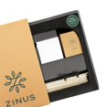 thumbnail image 4 of Zinus Lottie Square Stitched Upholstered Platform Bed Frame with Headboard, 4 of 7