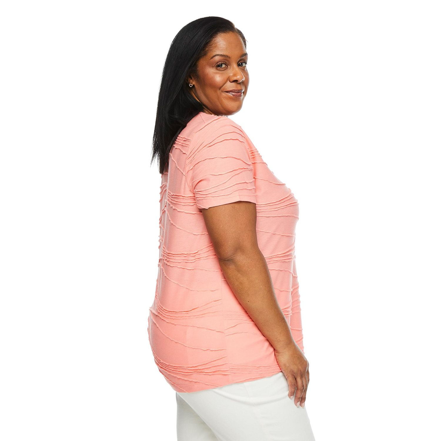 Iyla Women's Plus Ripple Tee