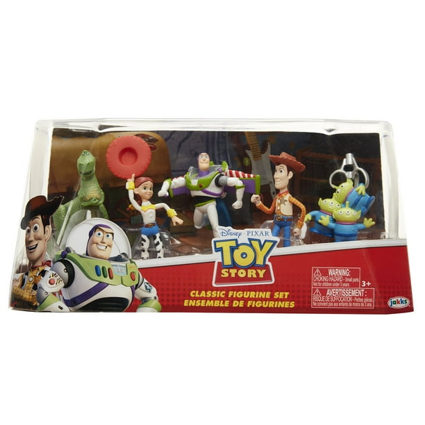 Disney Parks Pixar Toy Story PVC Collectible 7 Figurines Set Cake
