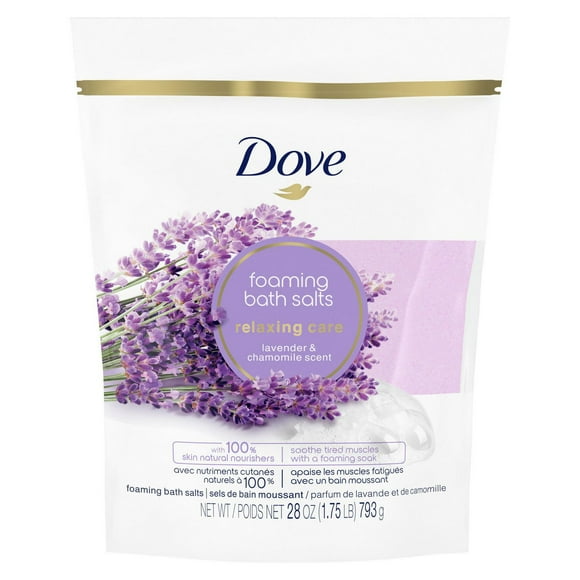 Dove Lavender & Chamomile Foaming Bath Salt