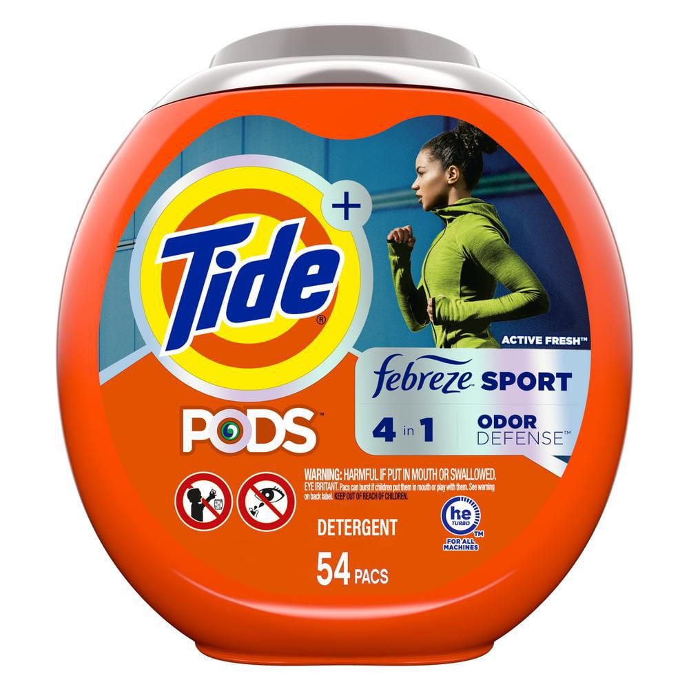 Tide Pods Plus Febreze Sport Odor Defense Laundry Pacs Active Fresh Scent Designed For Regular And He Washers Walmart Canada