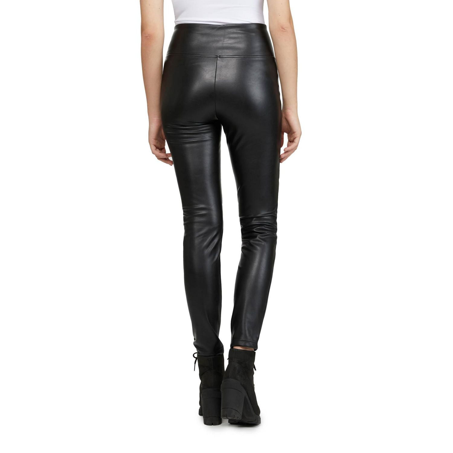 Mexx Women’s Vegan Leather Leggings, XS-XL