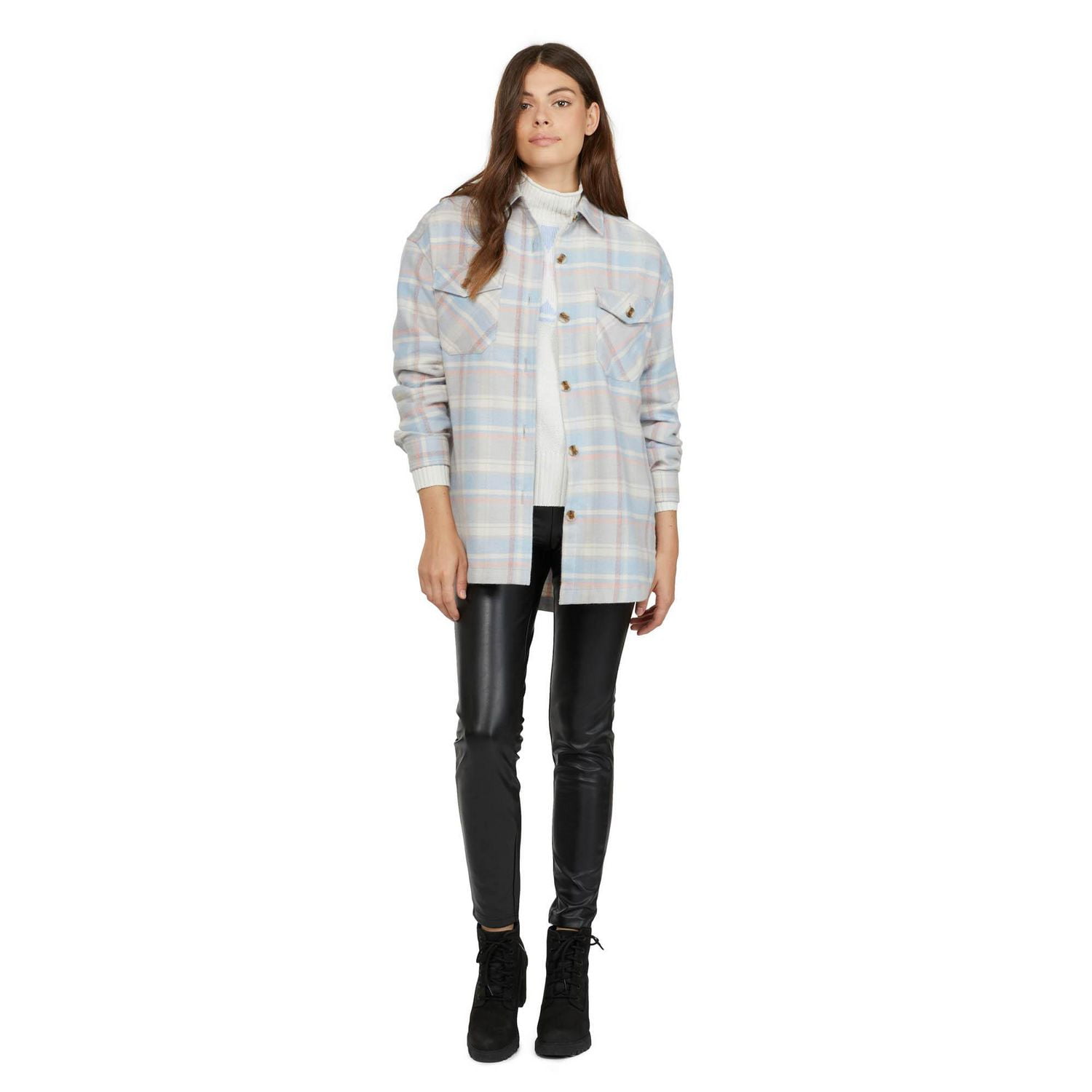 Leggings Mexx en cuir végétal pour femmes TP-TG