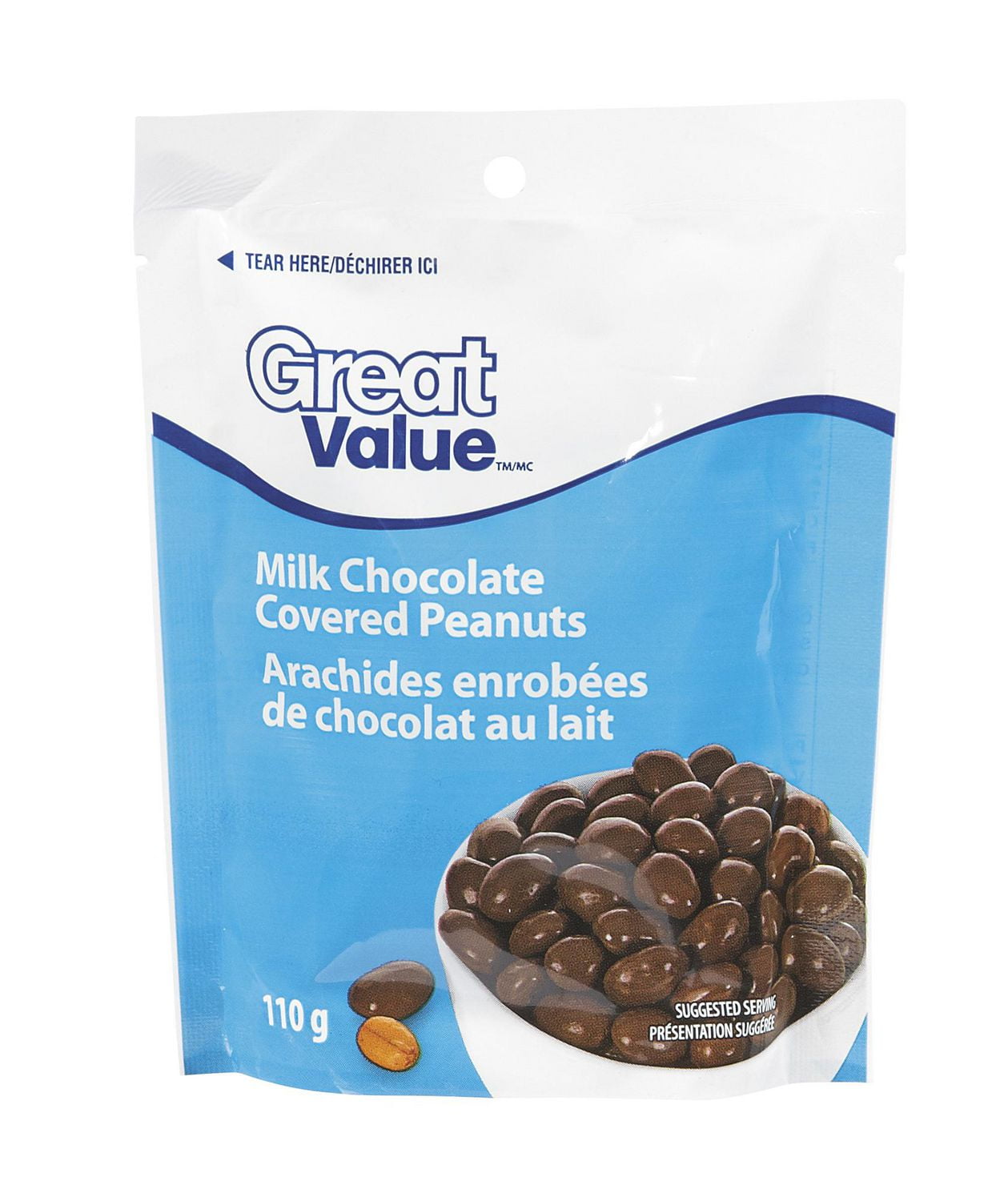 Great Value Milk Chocolate Covered Peanuts Walmart Canada