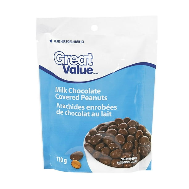 Great Value Arachides enrobes de chocolat au lait