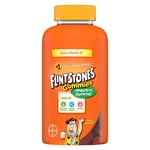 FLINTSTONES Kids Multivitamin Gummies Plus Immunity Support - with Zinc and Extra Vitamin C‡, Free of Artificial Sweeteners, Free of Aspartame