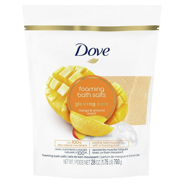 Dove Mango & Almond Foaming Bath Salt - Walmart.ca