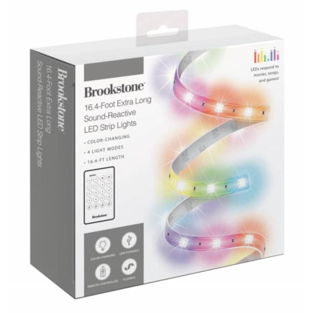 Brookstone Remote Controlled Extra Long LED Strip Lights Walmart.ca